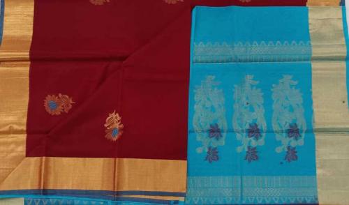 COIMBATORE KORA COTTON SAREE 620 MTS
